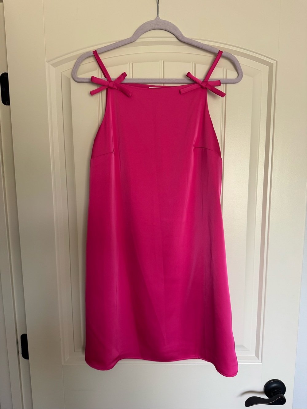 Target Kate Spade Bright Pink Bow Strap Dress